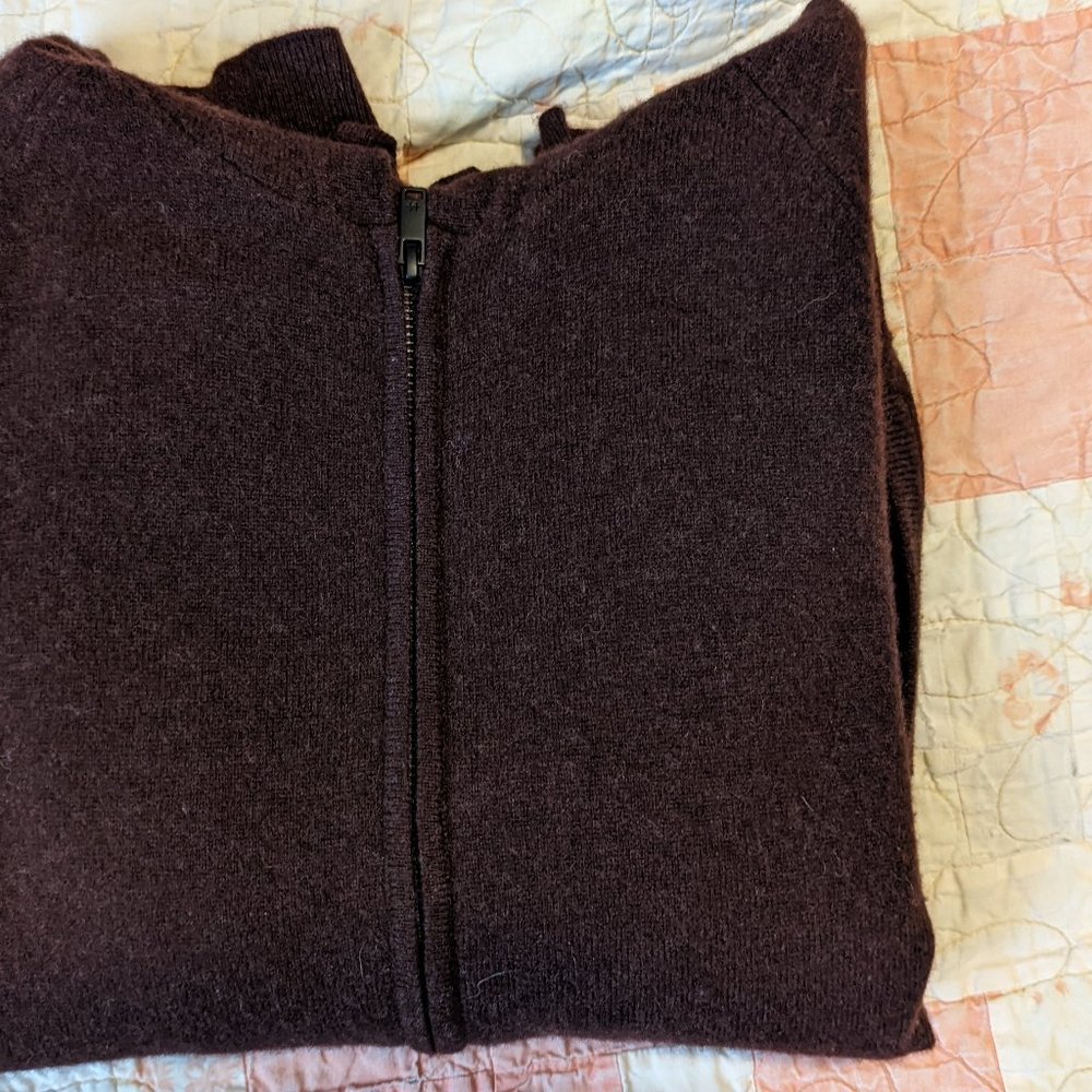 Naadam Cashmere Hoodie Chocolate Brown Medium